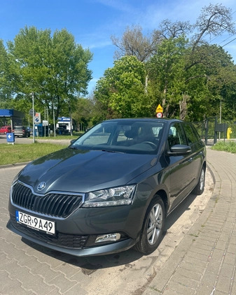 Skoda Fabia cena 51900 przebieg: 48500, rok produkcji 2020 z Poznań małe 67